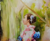 90后美女画家,90后美女画家的艺术之旅